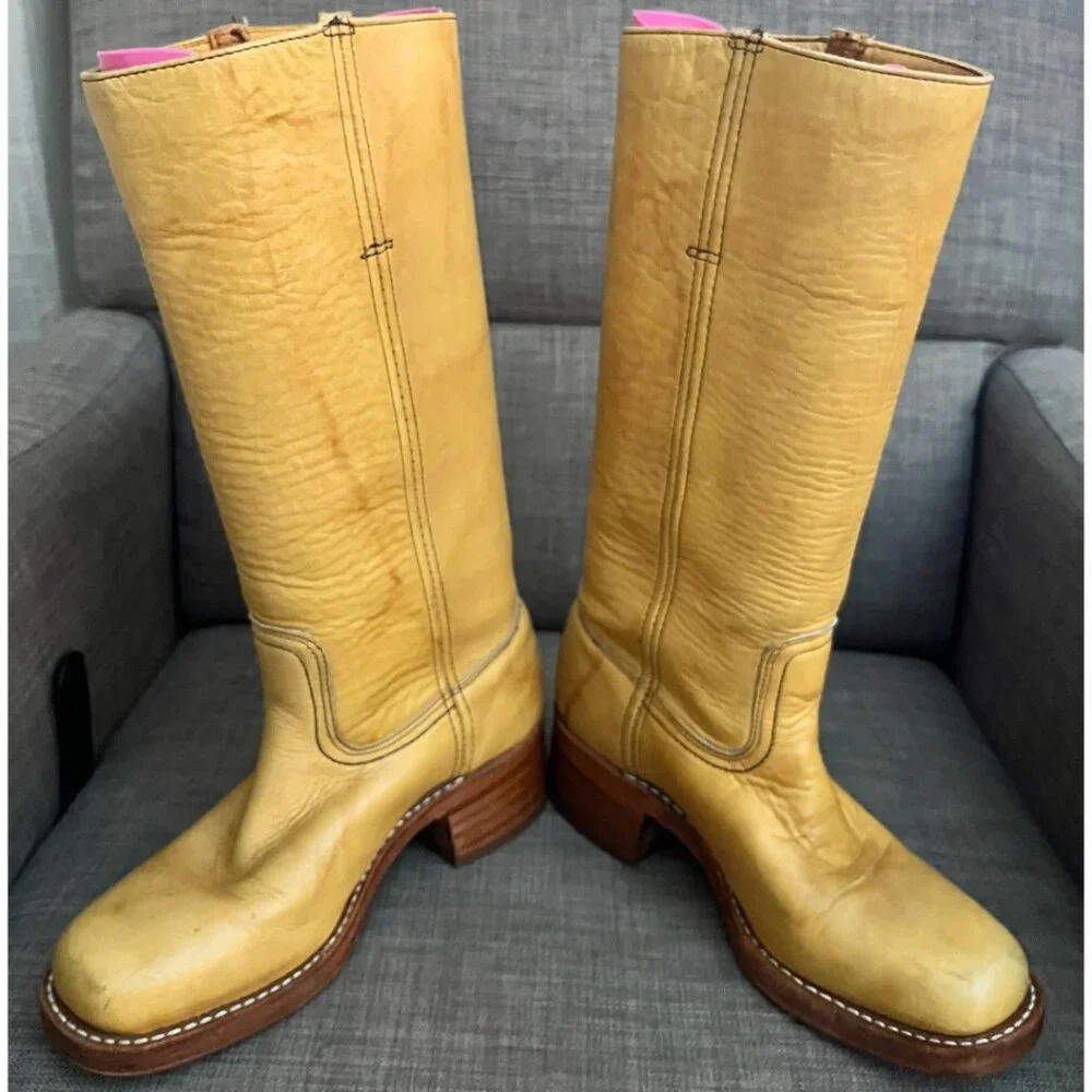 Frye Campus 14L boots * size 6.5 * VGUC - Picture 2 of 8